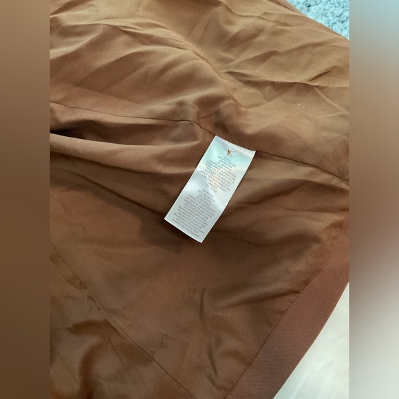 NWT Royalty By Maluma Belted Asymmetric One-Button Blazer size XXL brown - Picture 7 of 10